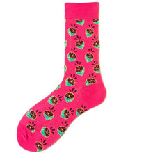Load image into Gallery viewer, Strawberry Cherry Pear Apple Lemon Pineapple Fruit Socks