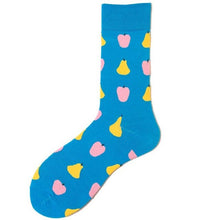 Load image into Gallery viewer, Strawberry Cherry Pear Apple Lemon Pineapple Fruit Socks