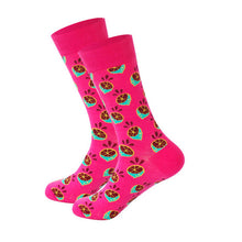 Load image into Gallery viewer, Cute Happy Socks Pink Women Men