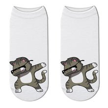 Load image into Gallery viewer, Zebra Cotton Socks