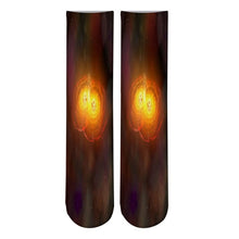Load image into Gallery viewer, Black Hole Crew Socks Men