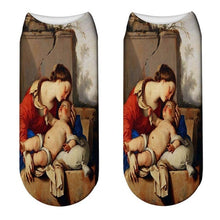 Load image into Gallery viewer, Vintage Retro Painting Art Socks Oil Painting